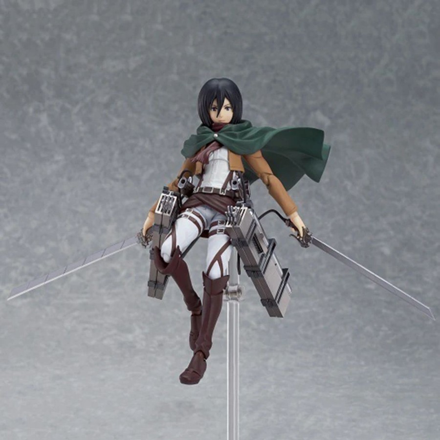 Toys Kawaii Shop | Attack On Titan Mikasa Ackerman Eren Jaeger Levi Action Figures