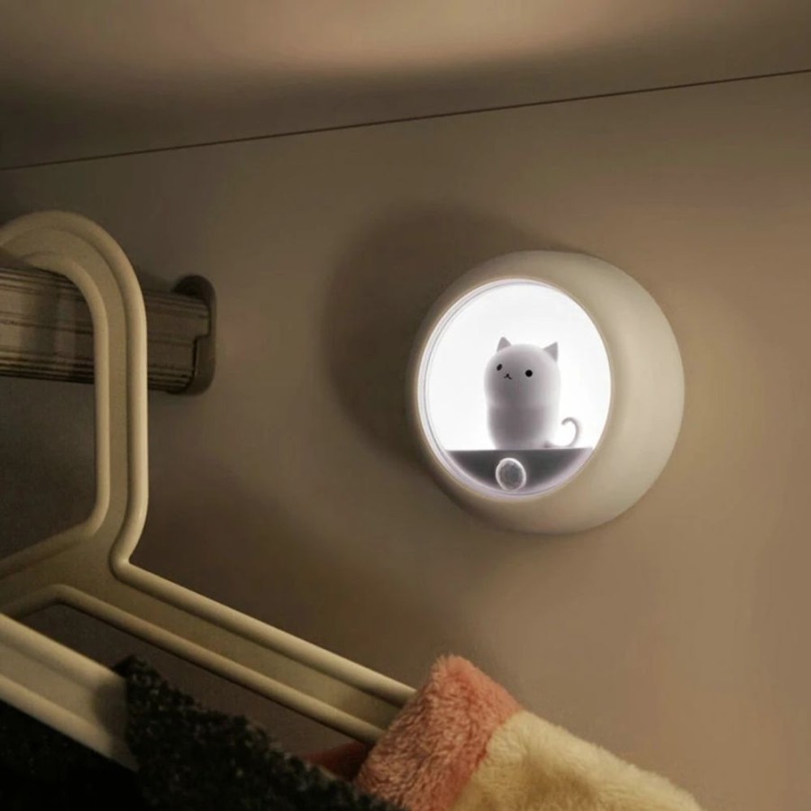 Home & Gadgets Kawaii Shop | Kawaii Cat Smart Led With Pir Motion Sensor