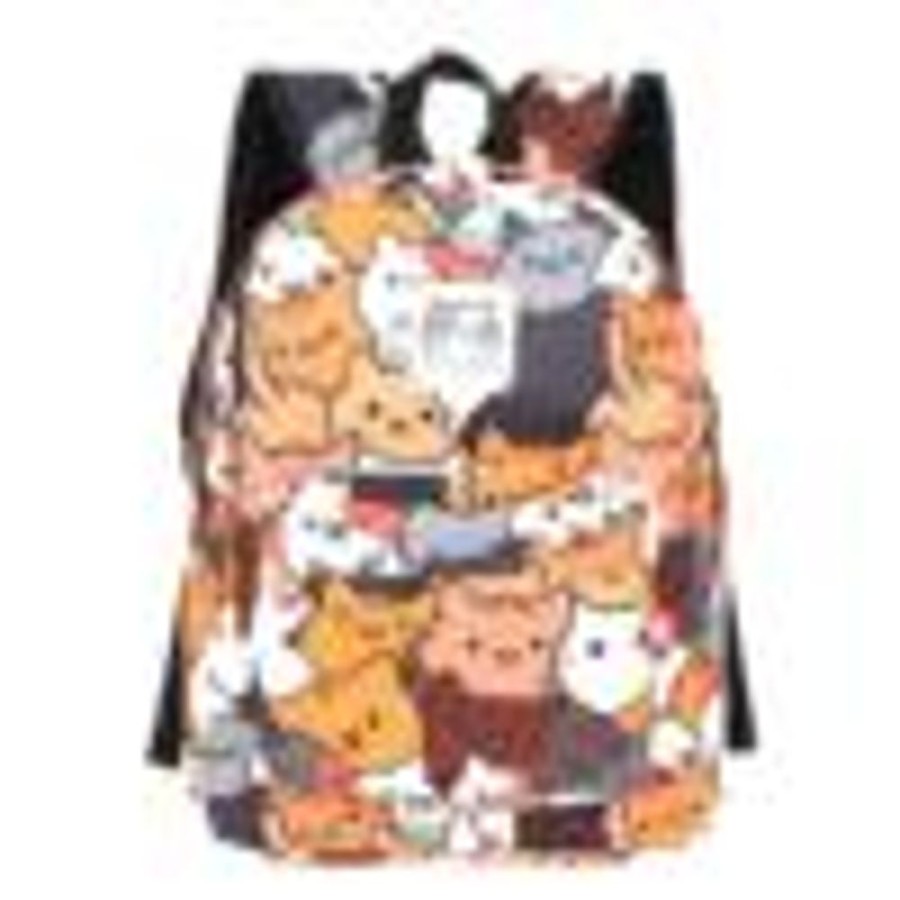 Accessories Kawaii Shop | Cute Cats Neko Atsume Backpack