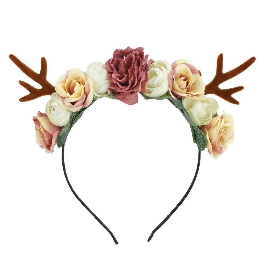 Cosplay Kawaii Shop | Kawaii Flowery Christmas Deer Headband