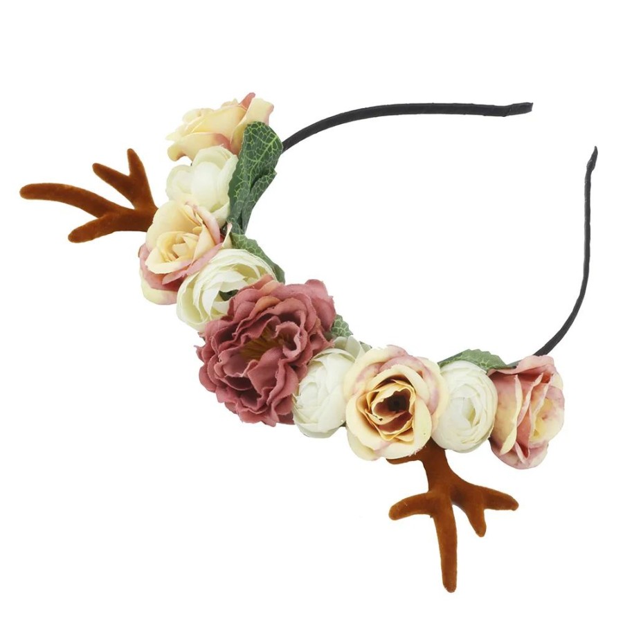 Cosplay Kawaii Shop | Kawaii Flowery Christmas Deer Headband