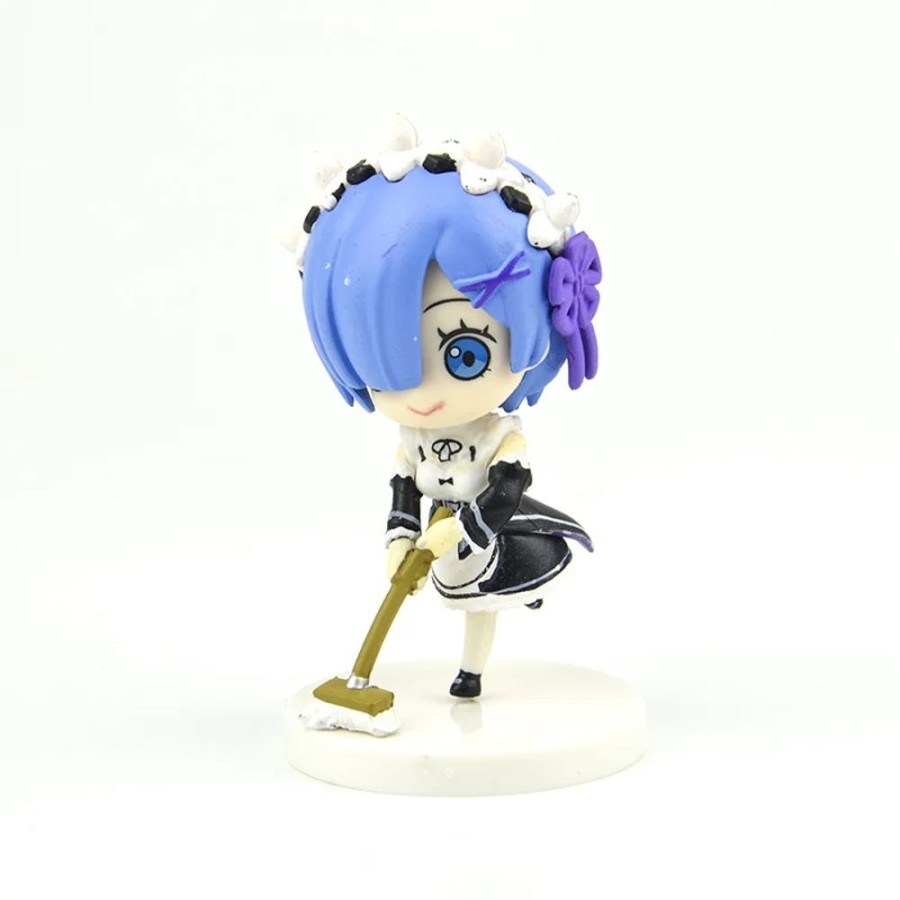 Toys Kawaii Shop | Kawaii Chibi Re:Zero Rem Maid Action Figure