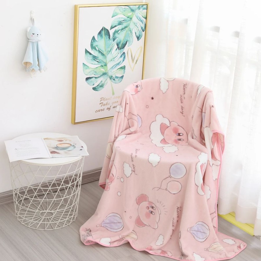 Home & Gadgets Kawaii Shop | Kawaii Kirby Comfy Blanket