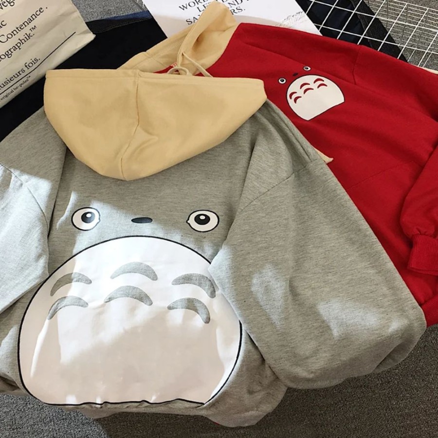 Fashion Kawaii Shop Sweaters & Hoodies | Kawaii Totoro Unisex Hoodies