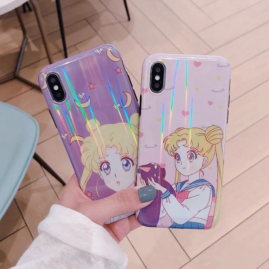 Home & Gadgets Kawaii Shop | K W Ii Shiny P Stel S Ilor Moon Lun C T Iphone C Se