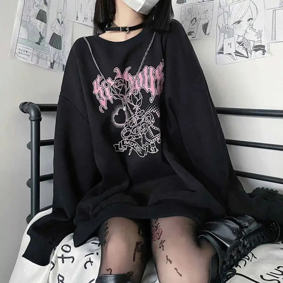 Fashion Kawaii Shop Sweaters & Hoodies | Oo E Gothic Weater