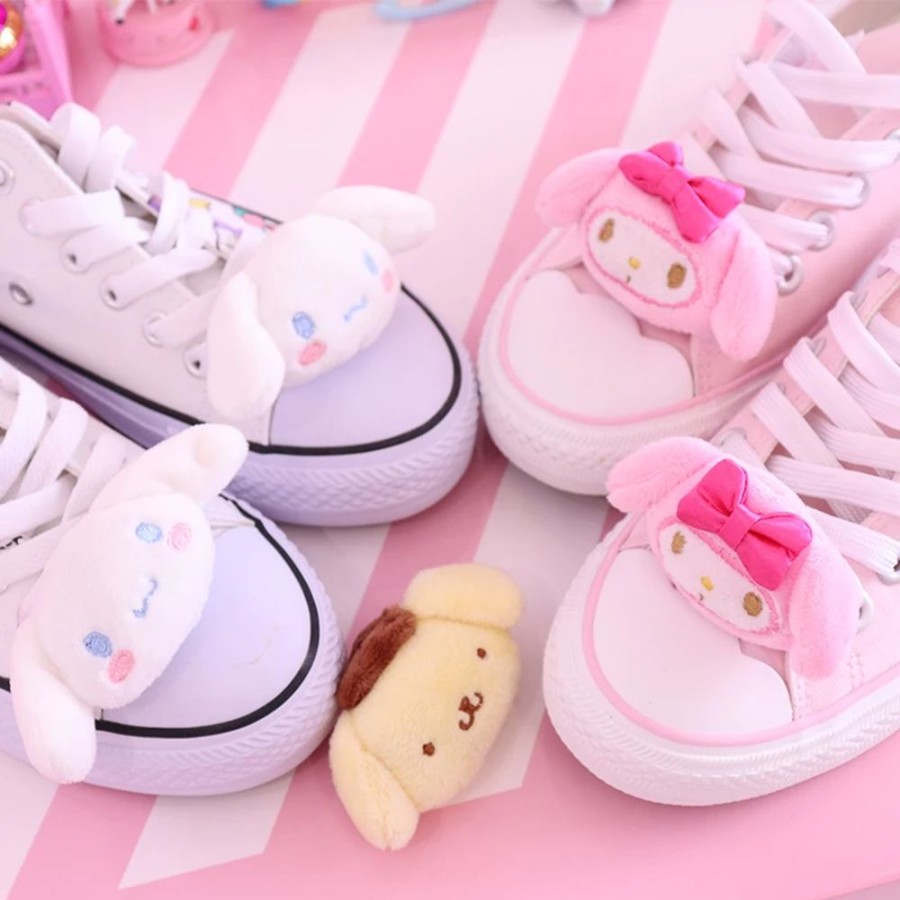 Fashion Kawaii Shop Shoes & Boots | Cute My And Cinnamoroll Shoes Plushie