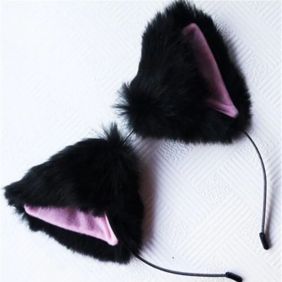 Accessories Kawaii Shop | Fur Cat Ears Headband