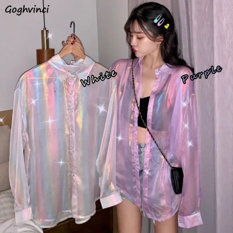 Fashion Kawaii Shop Shirts | G Itter Ae Thetic Korean Oo E Hirt