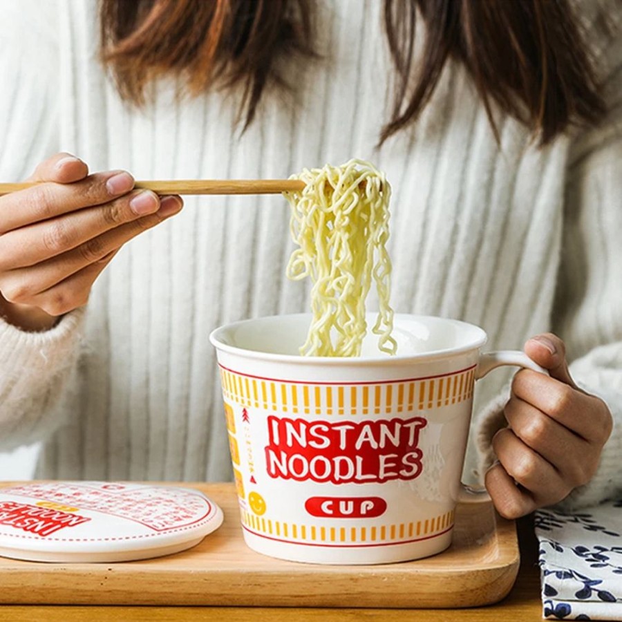 Home & Gadgets Kawaii Shop | Instant Noodles Ceramic Bowl