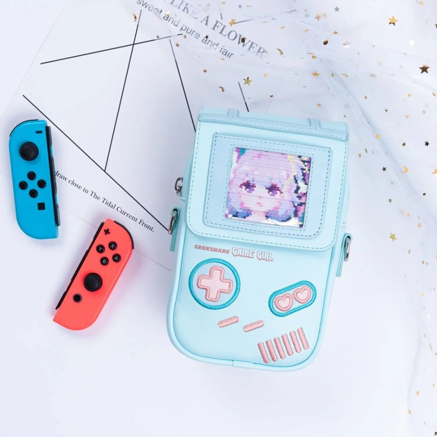 Accessories Kawaii Shop | Geekshare Game Girl Blue Bag