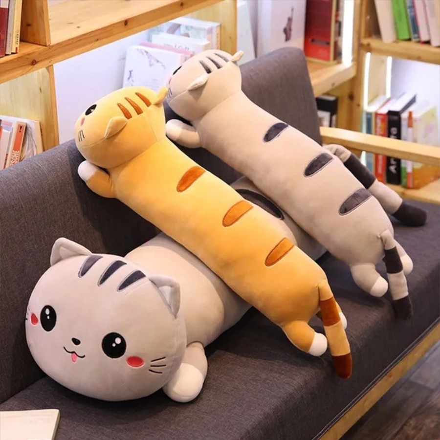 Toys Kawaii Shop | Kawaii Long Neko Cat Plushie Toy