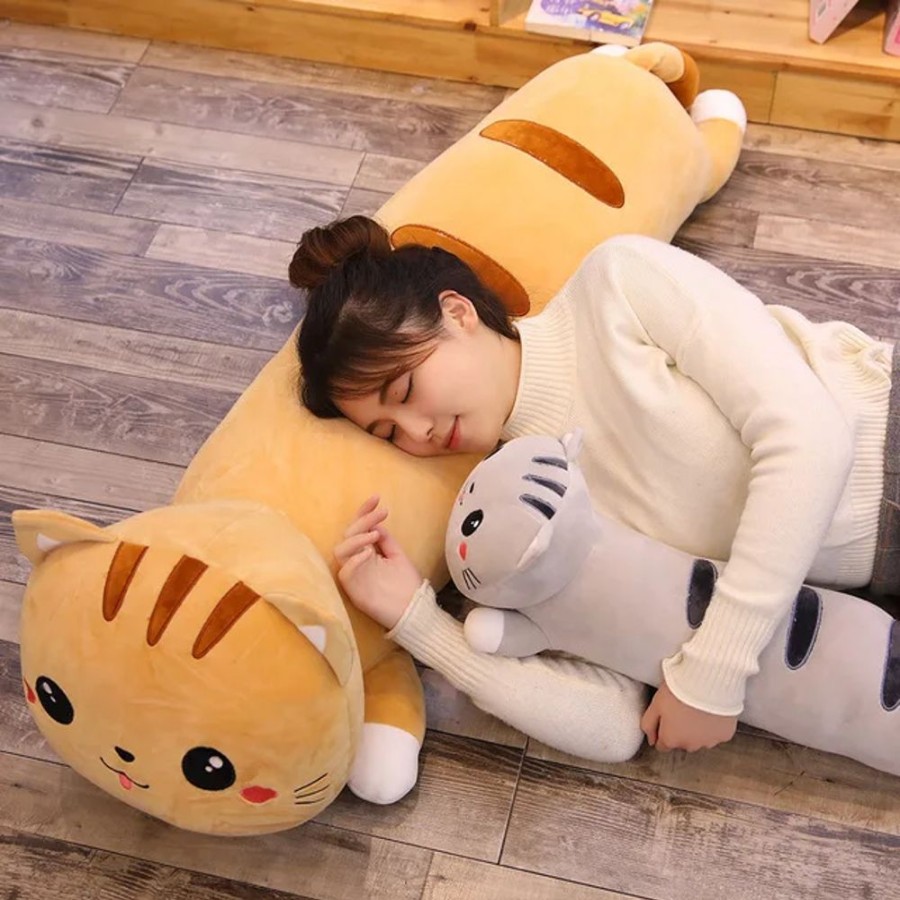 Toys Kawaii Shop | Kawaii Long Neko Cat Plushie Toy