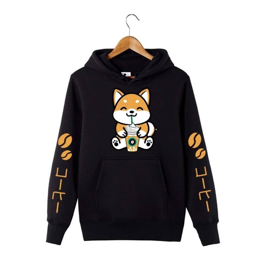 Fashion Kawaii Shop Sweaters & Hoodies | Harajuku Coffee Frappe Hiba Hoodie Hoodie