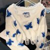 Fashion Kawaii Shop Sweaters & Hoodies | Knitted Butterf Y Weater White