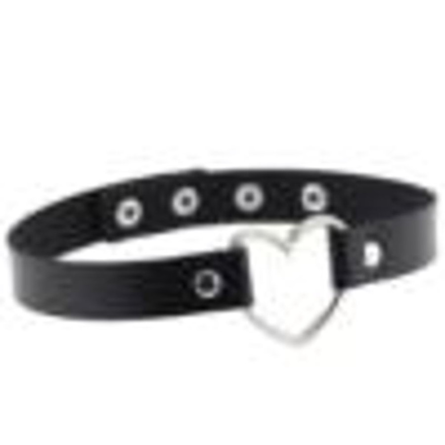 Accessories Kawaii Shop | Gothic Lolita Anime Leather Chocker