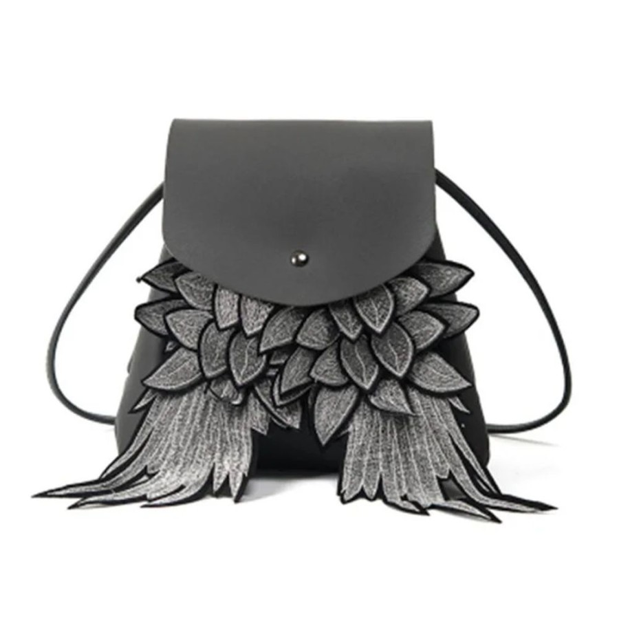 Accessories Kawaii Shop | Cool Punk Devil Wings Backpack