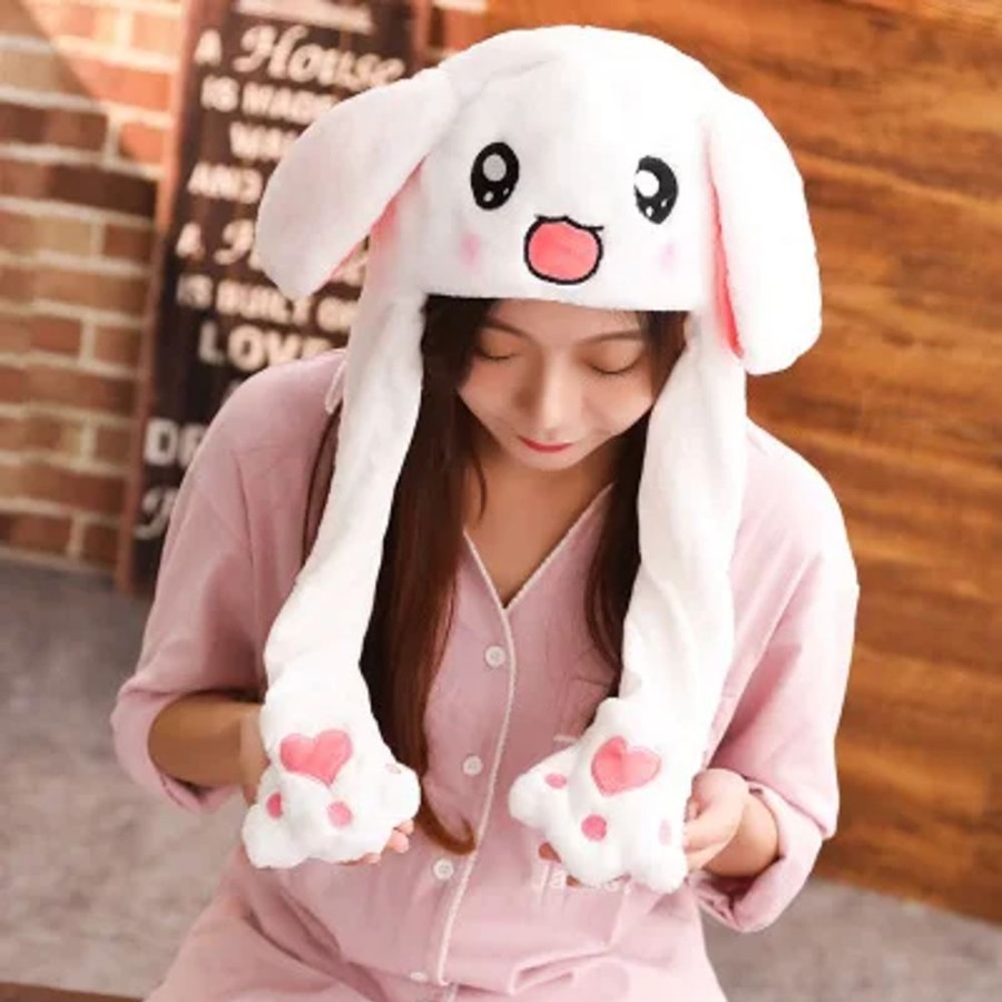 Accessories Kawaii Shop | Cute Cartoons Moving Ears Hat