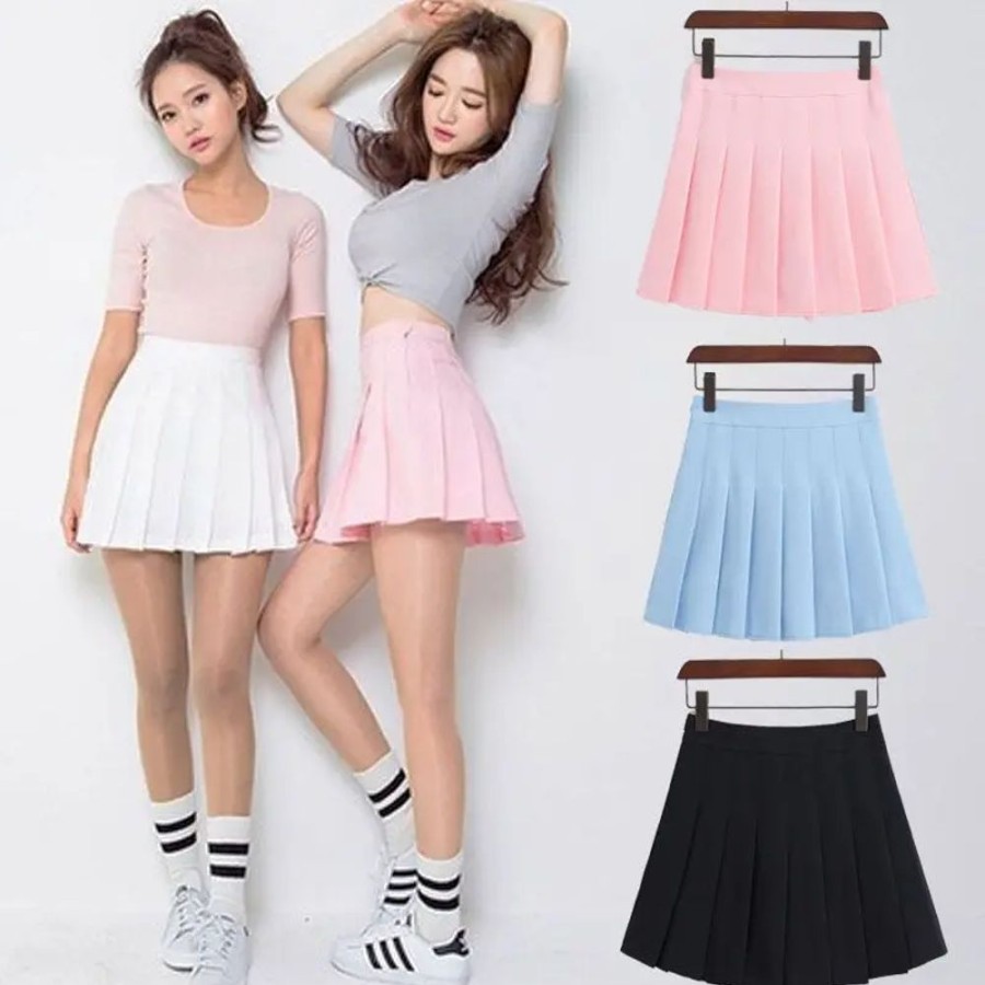 Fashion Kawaii Shop Skirts | Kawaii P Eated High Wai T Kirt