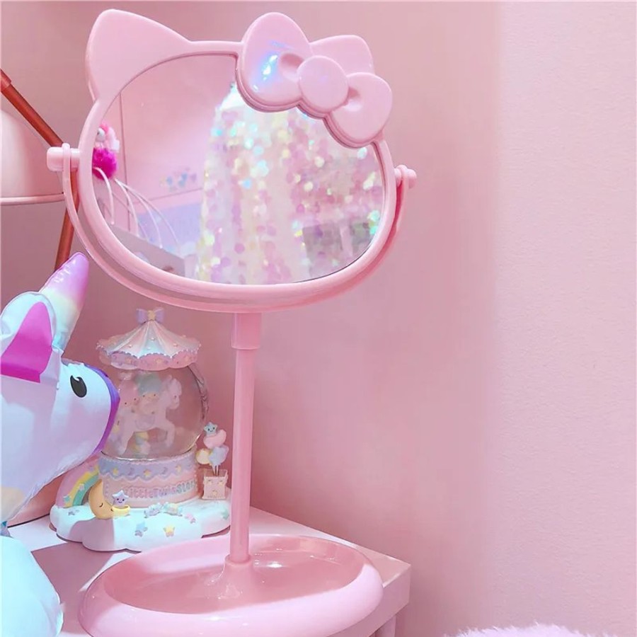 Accessories Kawaii Shop | Kawaii Hello Kitty Makeup Mirror