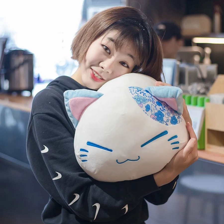 Toys Kawaii Shop | Kawaii Nemuneko Japanese Dumpling Pillow