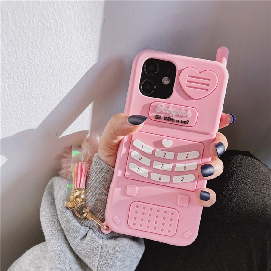 Home & Gadgets Kawaii Shop | Pink Retro Iphone Case