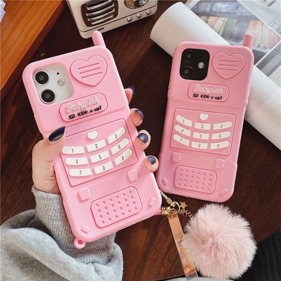 Home & Gadgets Kawaii Shop | Pink Retro Iphone Case