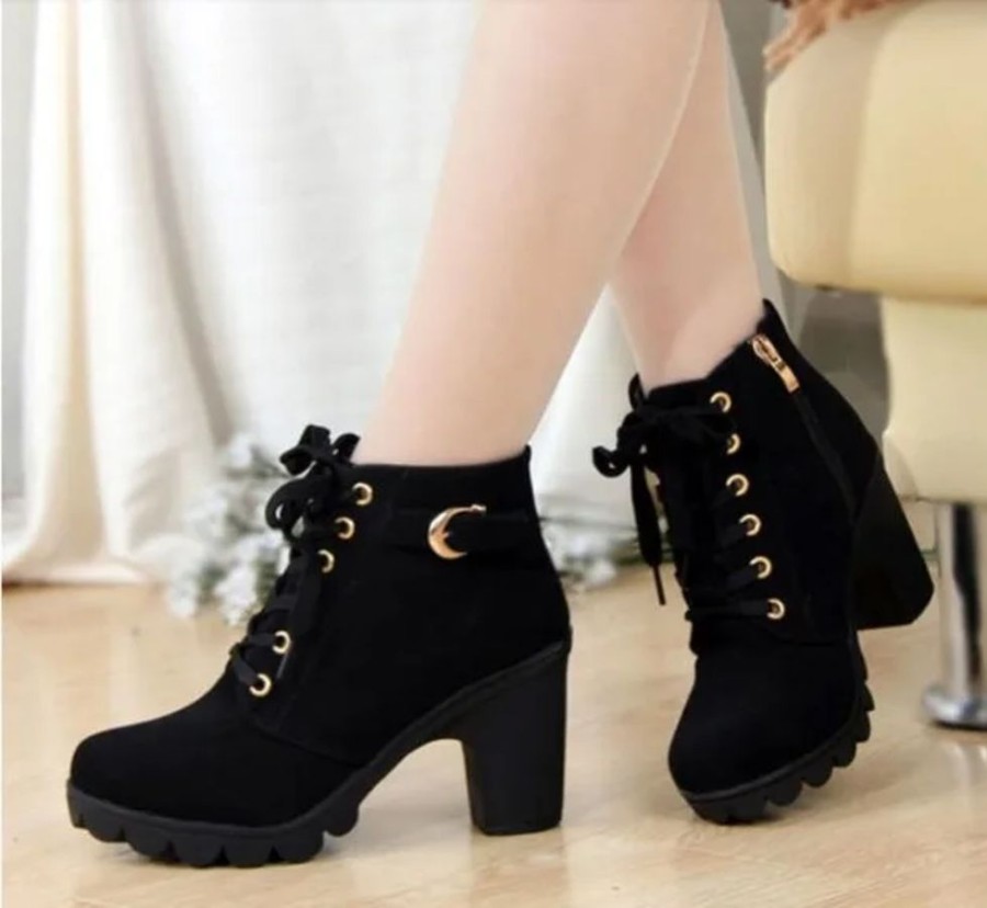 Fashion Kawaii Shop Shoes & Boots | Moon High Heeled Boots