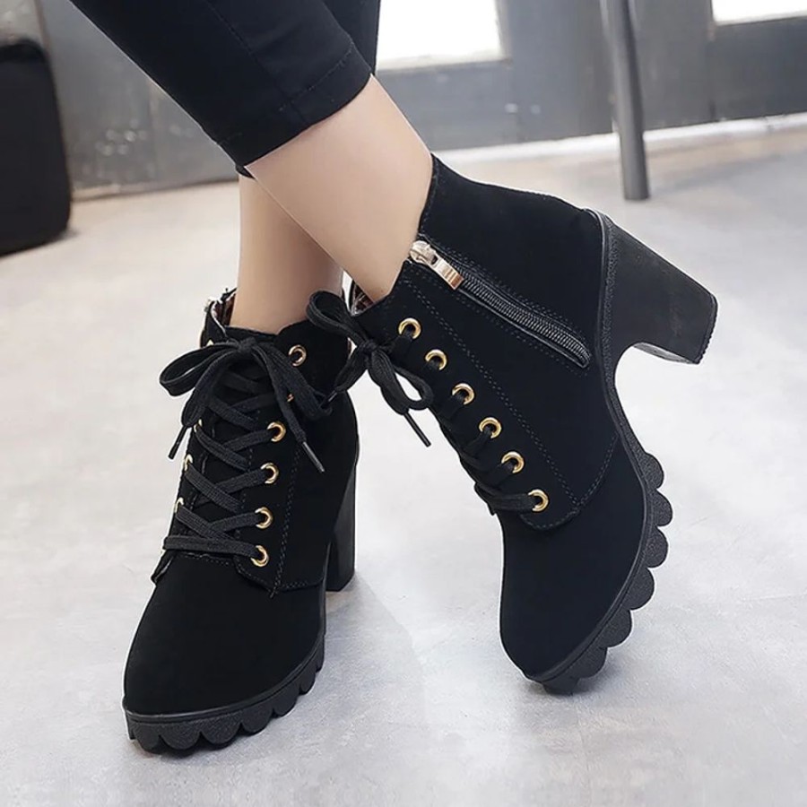 Fashion Kawaii Shop Shoes & Boots | Moon High Heeled Boots