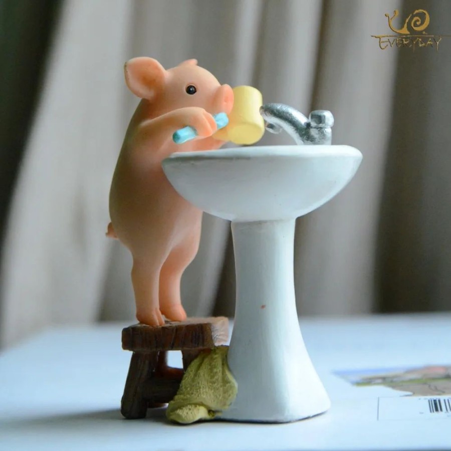 Accessories Kawaii Shop | Cute Pig Toy Home Decor Collection {Handmade}