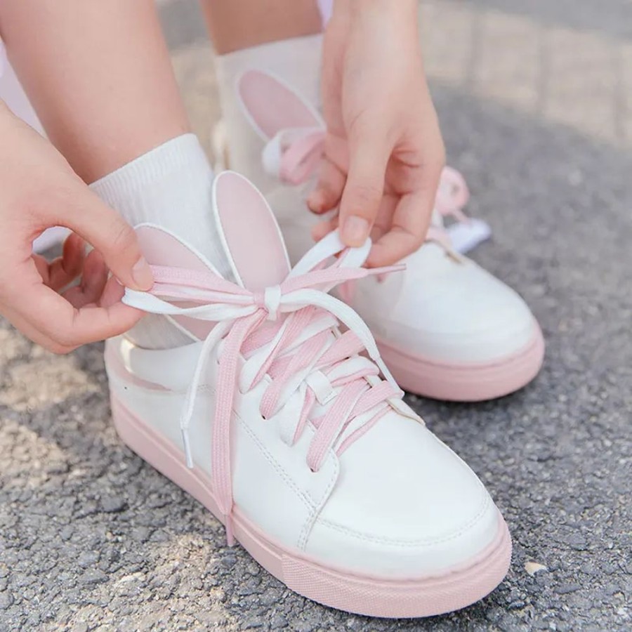 Fashion Kawaii Shop Shoes & Boots | Lolita Bunny Ears Sneakers