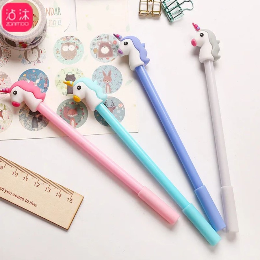 Stationary Kawaii Shop | Kawaii Cartoon Gel Pens (Buy One & Get Another For Free)