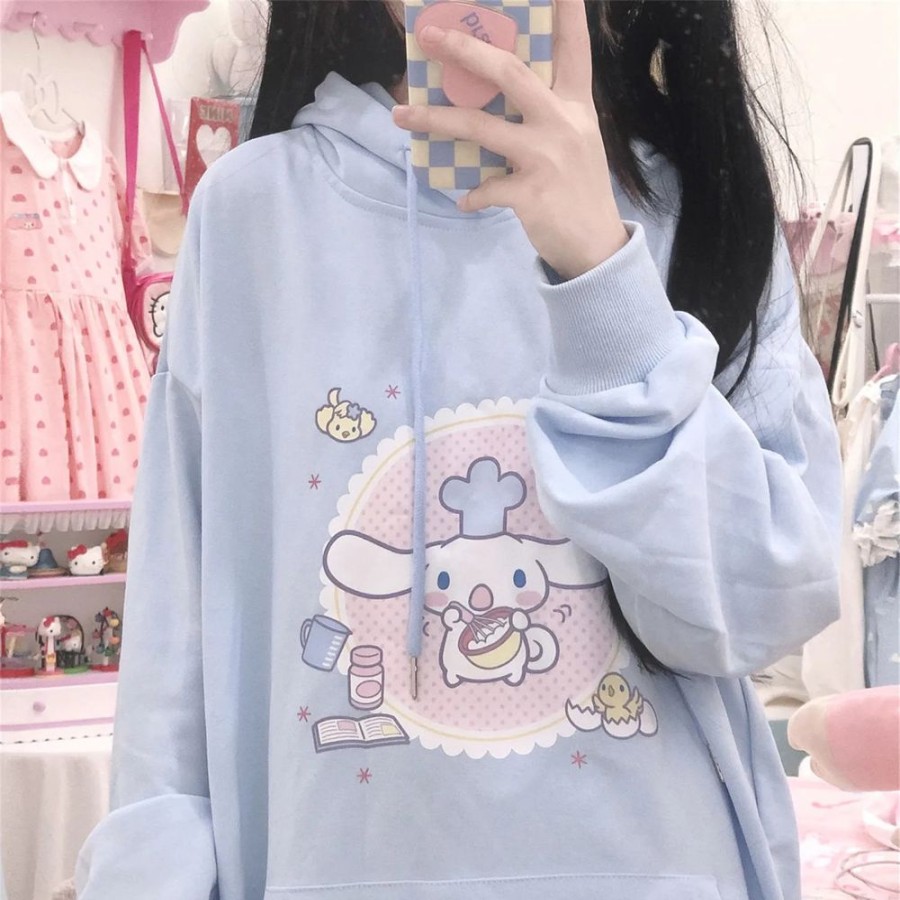 Fashion Kawaii Shop Sweaters & Hoodies | Harajuku Cinna Oro Hoodie 1