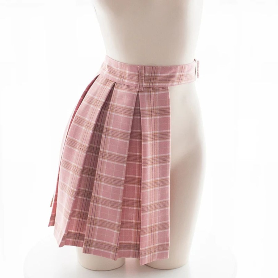 Fashion Kawaii Shop Skirts | Japanese Harajuku Mini Streetwear Pleated Skirt