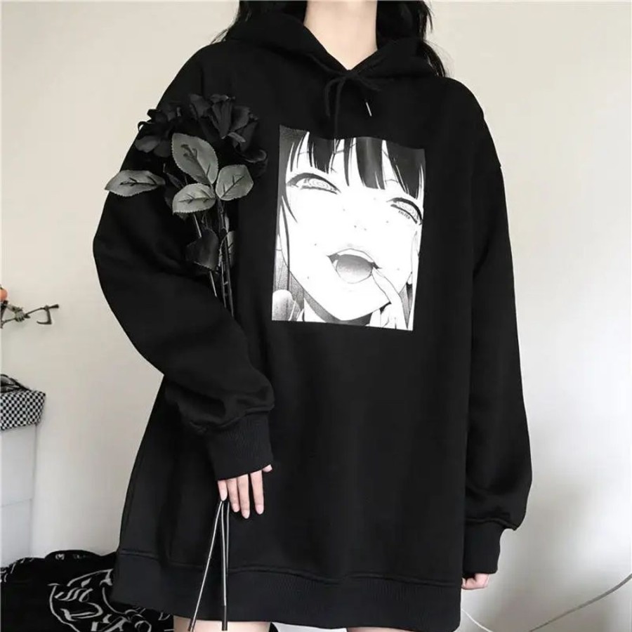 Fashion Kawaii Shop Sweaters & Hoodies | Harajuku Yandere Hoodie Treetwear