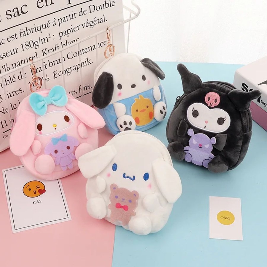 Accessories Kawaii Shop | Mini Cinnamorrol, Rilakkuma, My Melody, Snoopy Dog Coin Purse