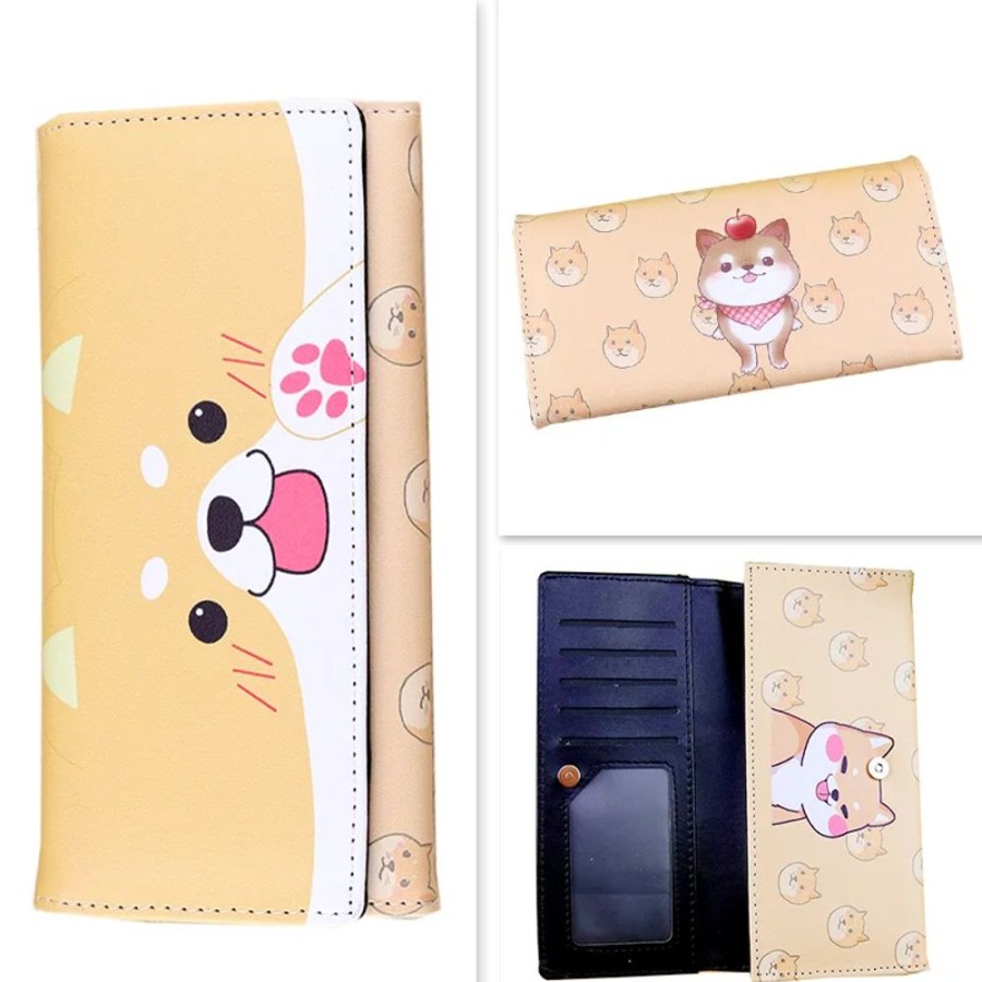 Accessories Kawaii Shop | Kawaii Neko Atsume Card Holder Purse