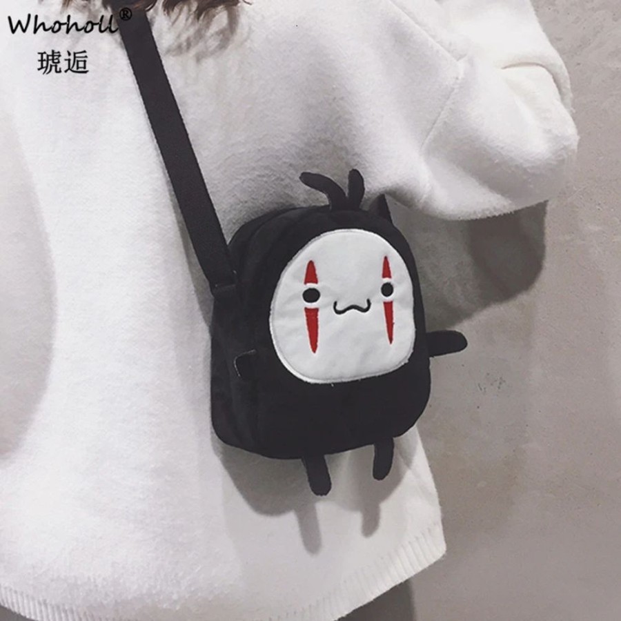 Accessories Kawaii Shop | Lovely Spirited Away No-Face Shoulder Bag