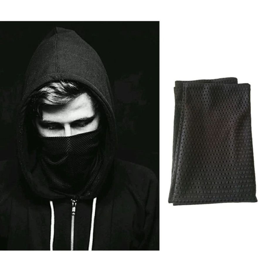 Stationary Kawaii Shop | Alan Walker Black Mask Scarf