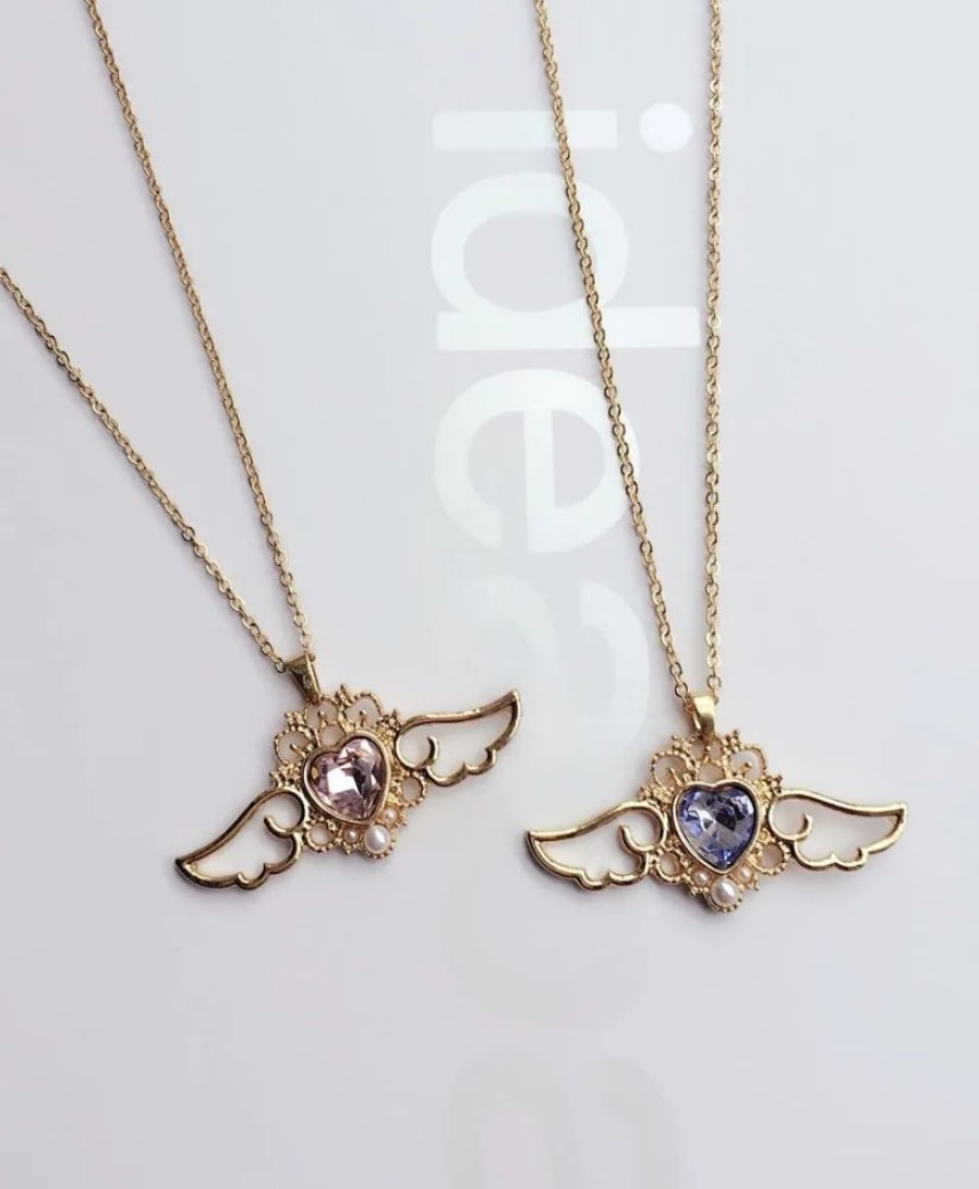 Accessories Kawaii Shop | Kawaii Sailor Moon Crystal Heart 25Th Anniversary Neo Queen Serenity Necklace