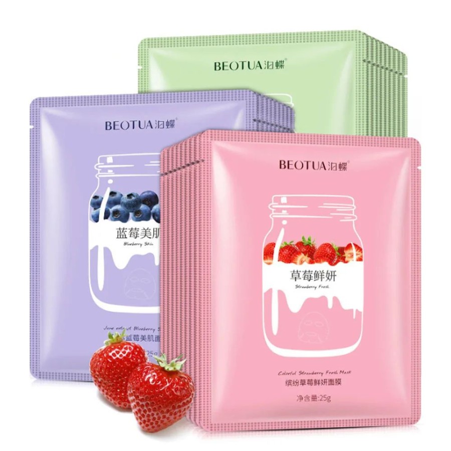 Cosplay Kawaii Shop | Five Kawaii Moisturizing Anti-Acne Sheet Facial Mask