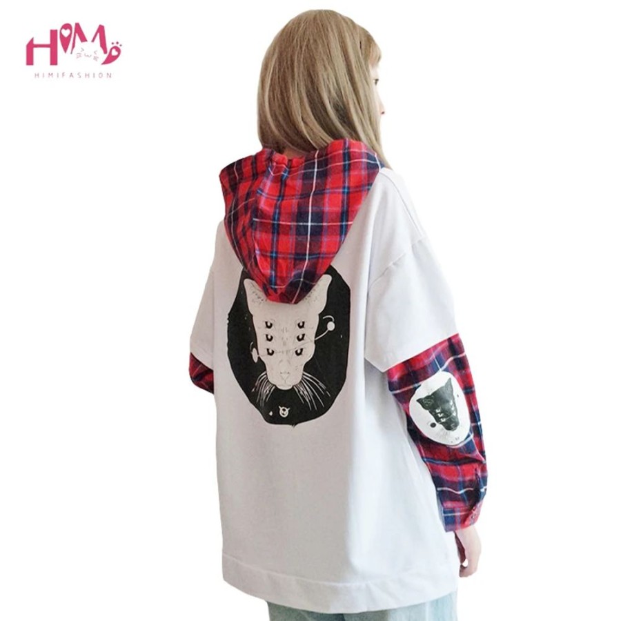 Fashion Kawaii Shop Sweaters & Hoodies | Japanese Streetwear Harajuku Sweatshirt