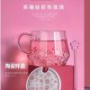 Home & Gadgets Kawaii Shop | Kawaii Sakura Cherry Blossom Heat-Resistant Glass Cup