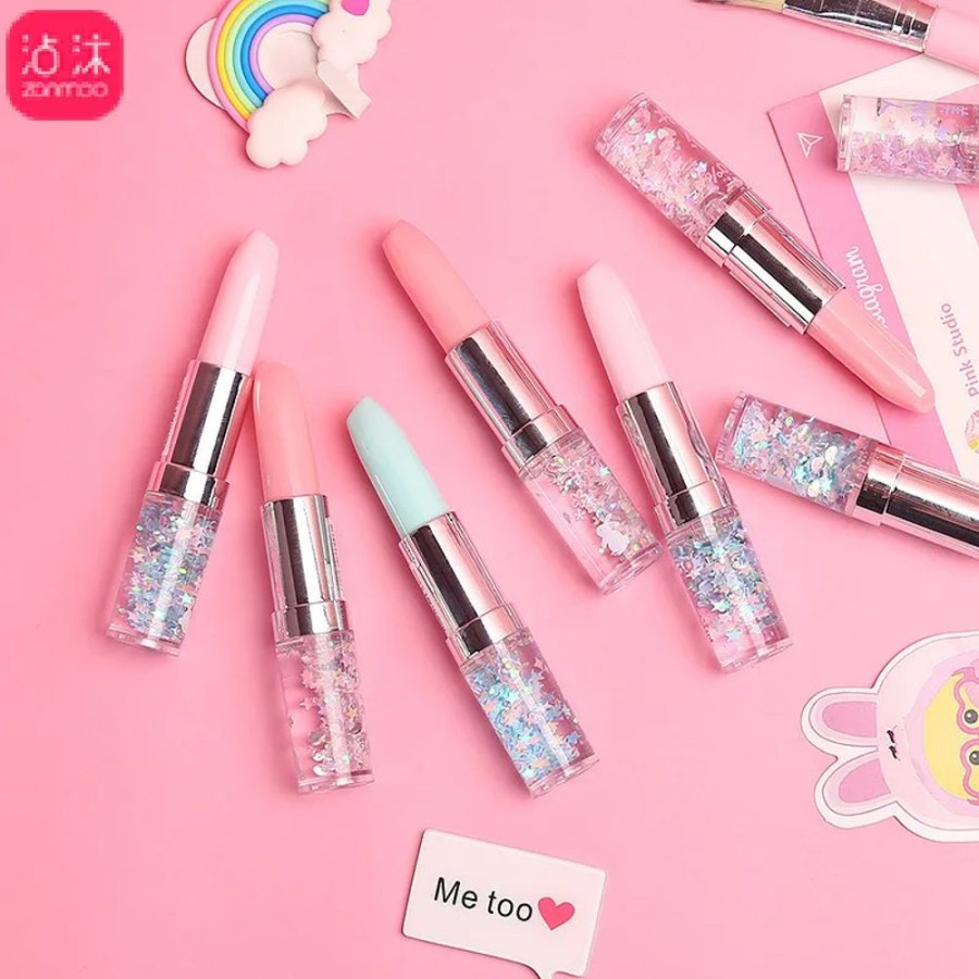 Stationary Kawaii Shop | Kawaii Quicksand Lipstick Gel Pen