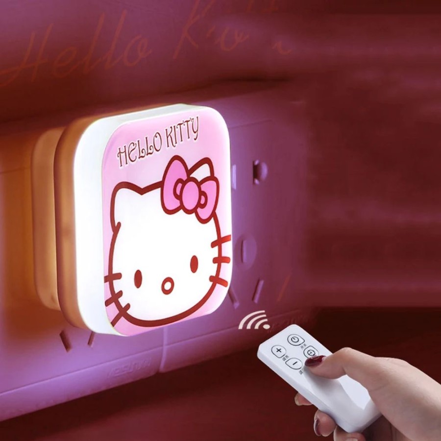 Home & Gadgets Kawaii Shop | Hello Kitty& Doraemon Remote Control Night Led