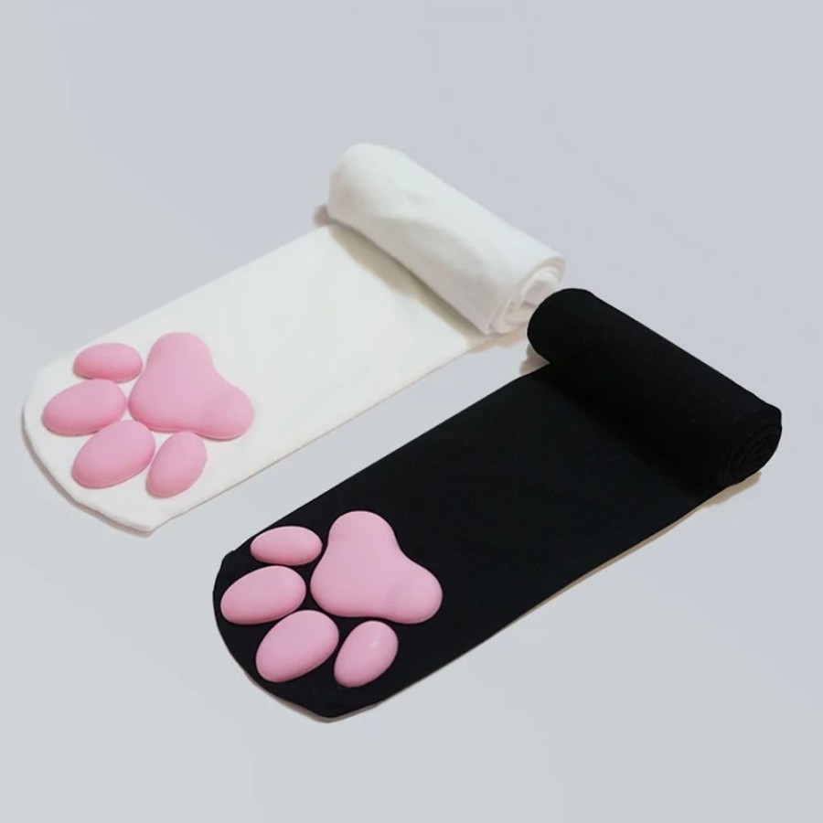 Fashion Kawaii Shop Socks & Stockings | Pawpads Kitty Stockings