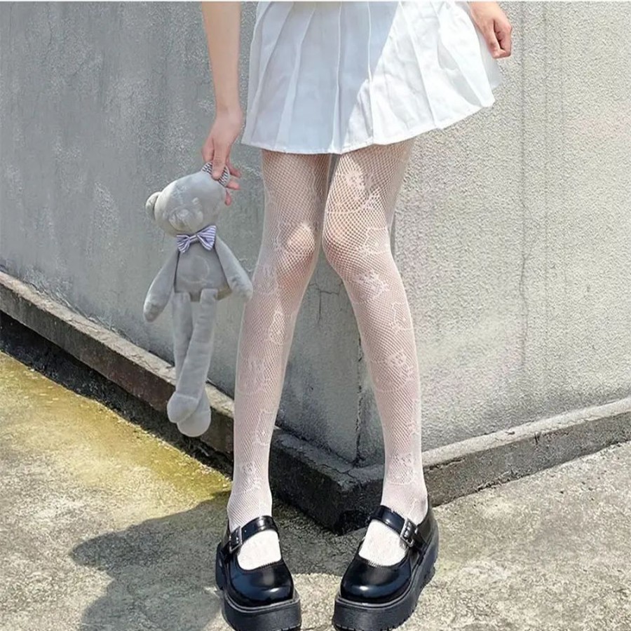 Fashion Kawaii Shop Socks & Stockings | Hello Kitty Fishnets