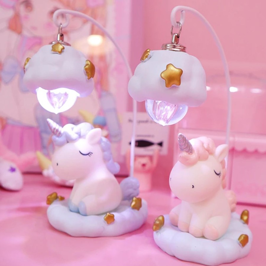 Home & Gadgets Kawaii Shop | Kawaii Unicorn Lamp Night Led