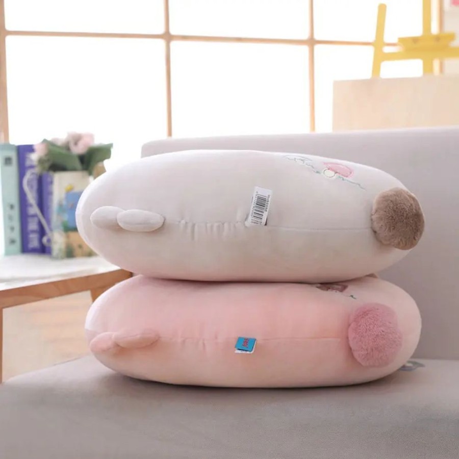 Home & Gadgets Kawaii Shop | Big Rounded Rabbit Stuffed Pillow