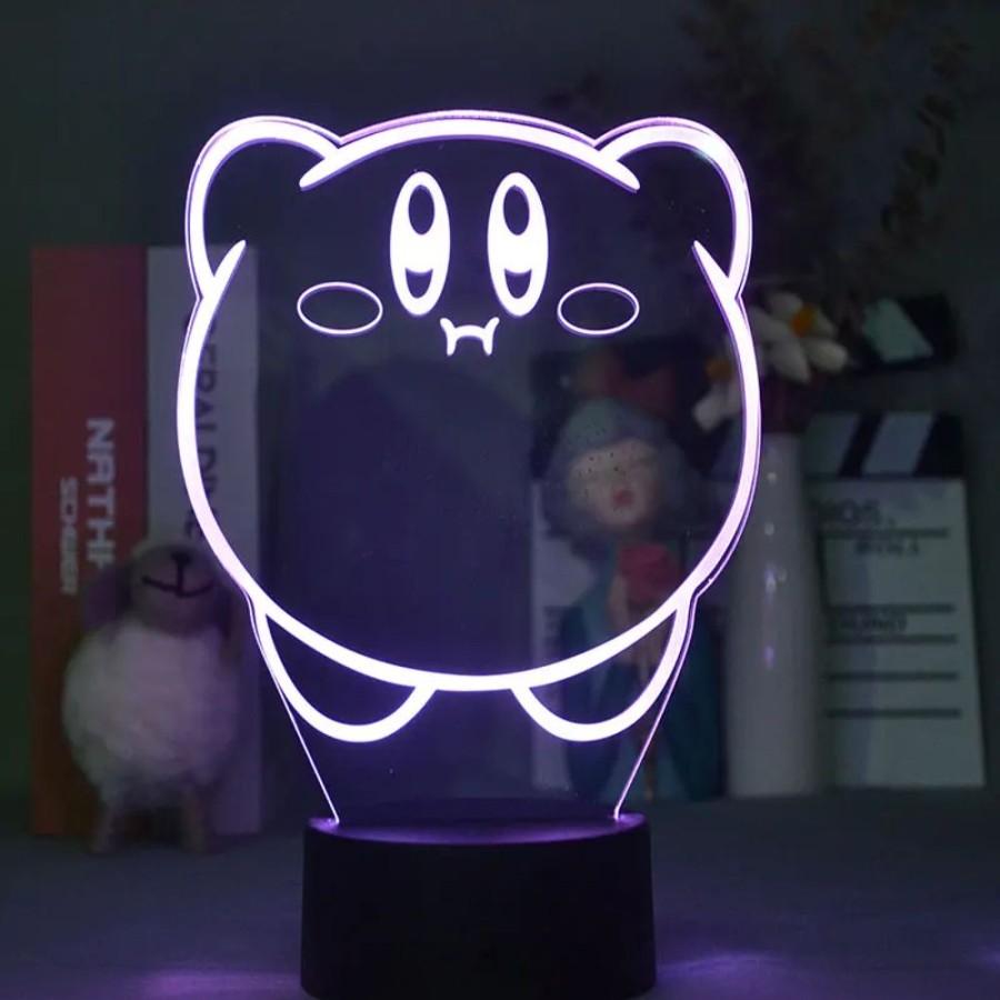 Home & Gadgets Kawaii Shop | Kawaii 3D Kirby Night Light